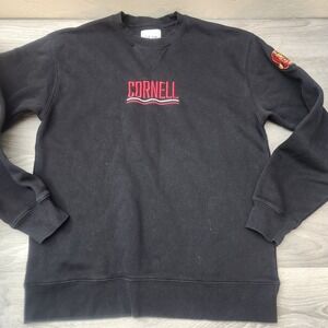 GEAR FOR SPORTS Y2K Black Sweatshirt Size M Cornell Bears Embroidered Crewneck
